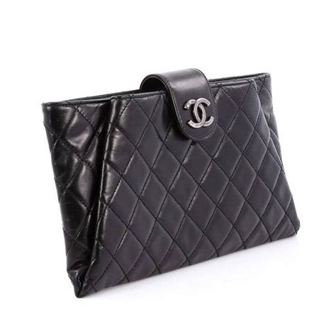 Chanel Coco Pleats Clutch 